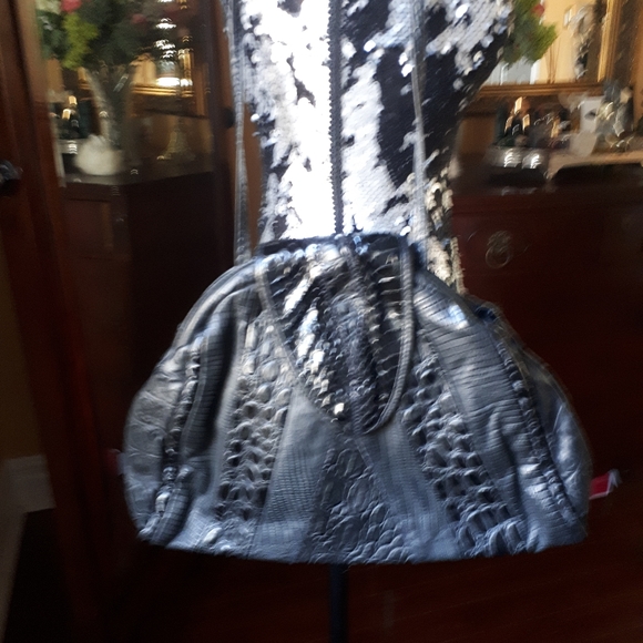 Vintage leather handbag - Picture 2 of 6